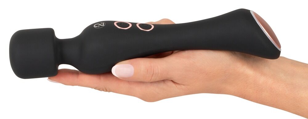 Δονητής μασάζ δύο άκρων . θερμαινόμενος - warming wand vibrator cupa