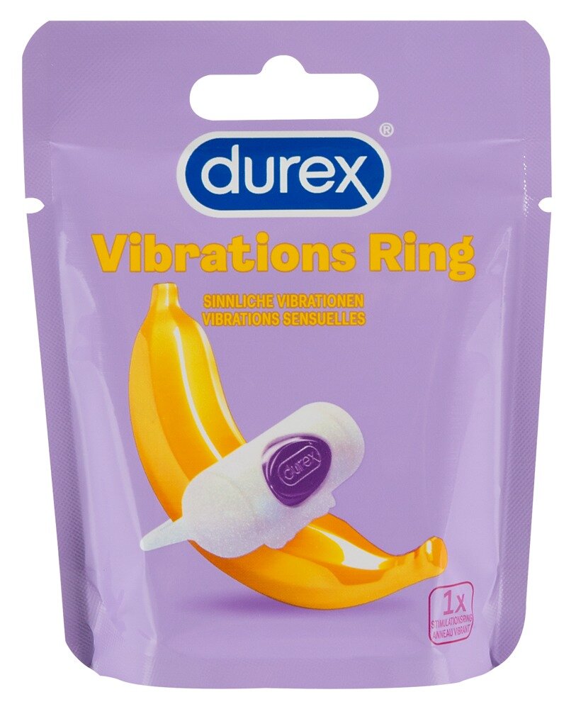 Δαχτυλίδι πέους με δόνηση μίας χρήσης - durex intense vibrations durex