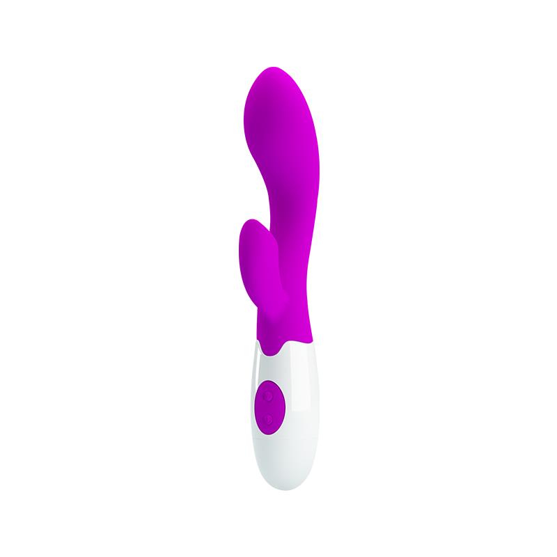 Δονητης τυπου rabbit με διεγερση κλειτοριδας - prettylove vibe brighty purple