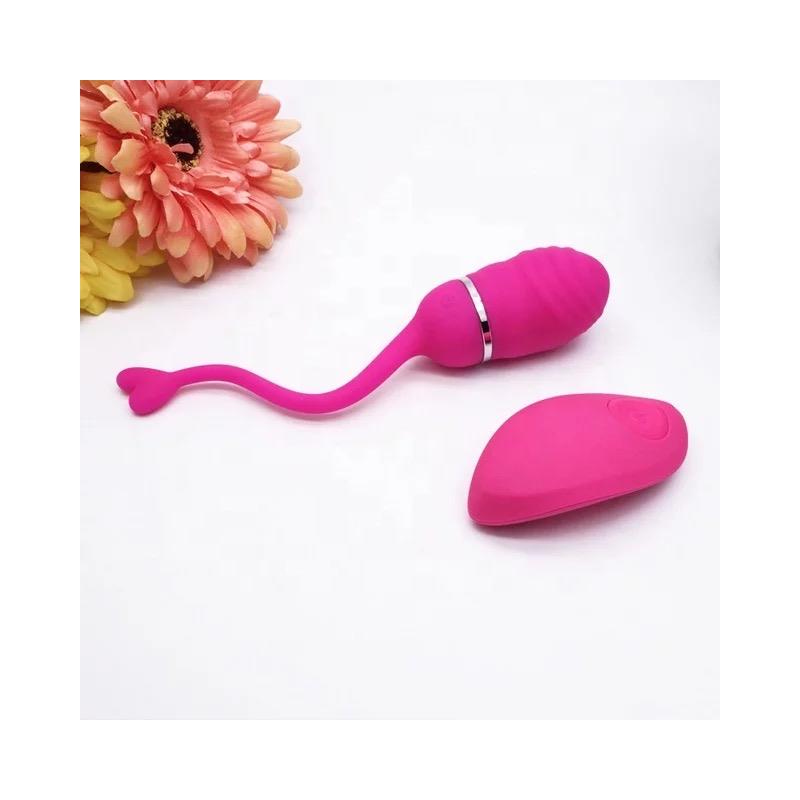 Δονούμενο αυγό επαναφορτιζόμενο - intoyou vibrating egg with remote control odise usb silicone pink