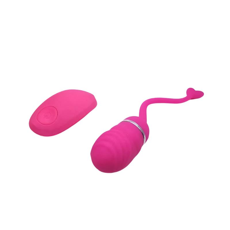 Δονούμενο αυγό επαναφορτιζόμενο - intoyou vibrating egg with remote control odise usb silicone pink