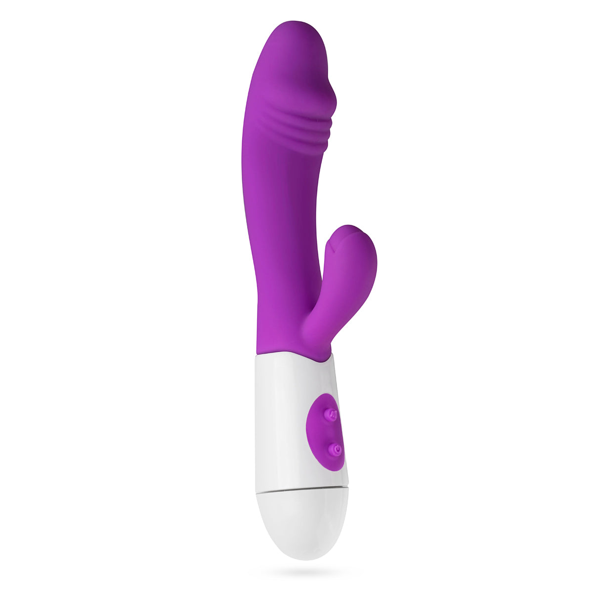 Δονητής τύπου rabbitRealistic rabbit vibrator - purple