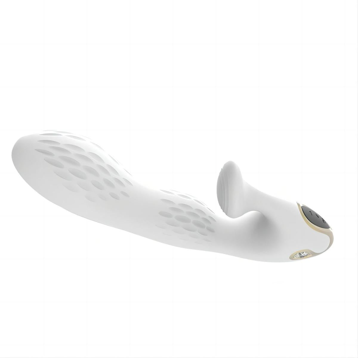 Διπλός δονητής τύπου rabbit tracy's dog - vx008 rabbit stick - white
